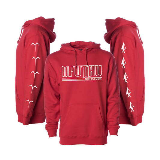 Red Bird and Fish Hoodie